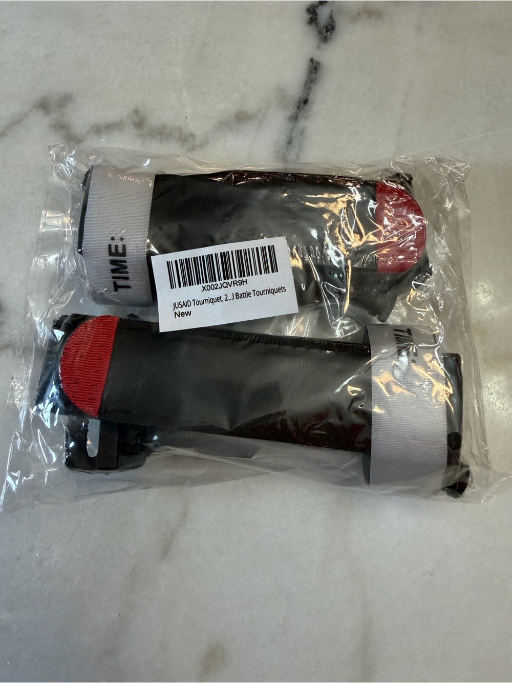 NWT Tourniquet Set in Black and Red - Pack of 2